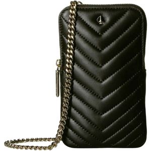 Like New Black Lamb Leather Kate Spade Phone Crossbody purse